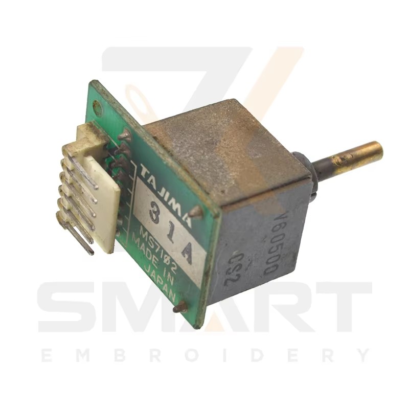 Korišten Tajima Rotary Switch MS7102010000 BCM18V60500 Za TME, TMEF, TMEG, TMFD