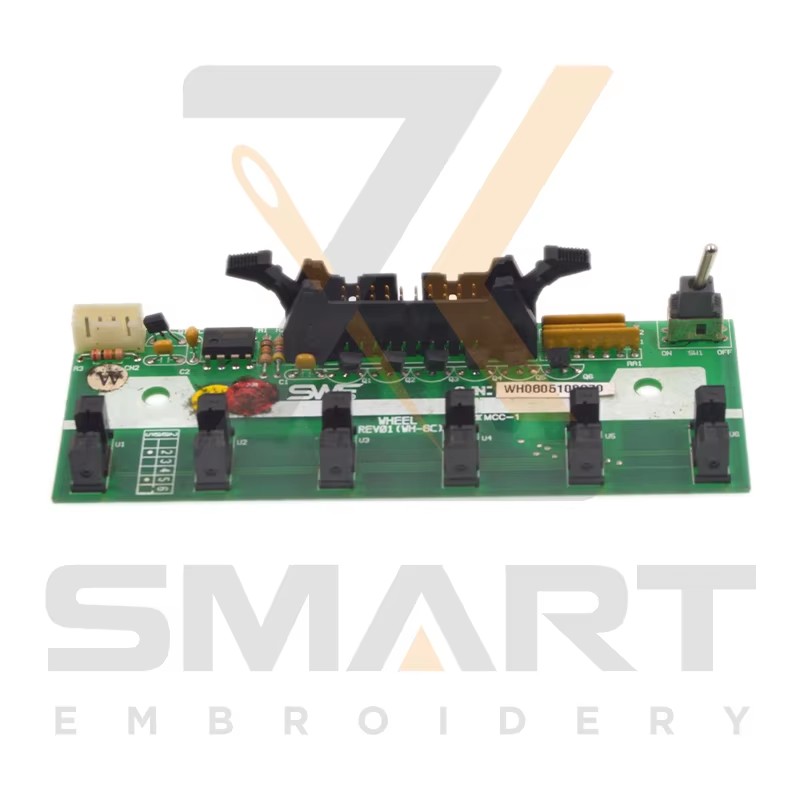 Originalni originalni SWF Sensor Wheel Card WHEEL REV01(WH-6C) SWF Embroidery Machine dijelovi ESWF-WHEEL-WH-6C-O