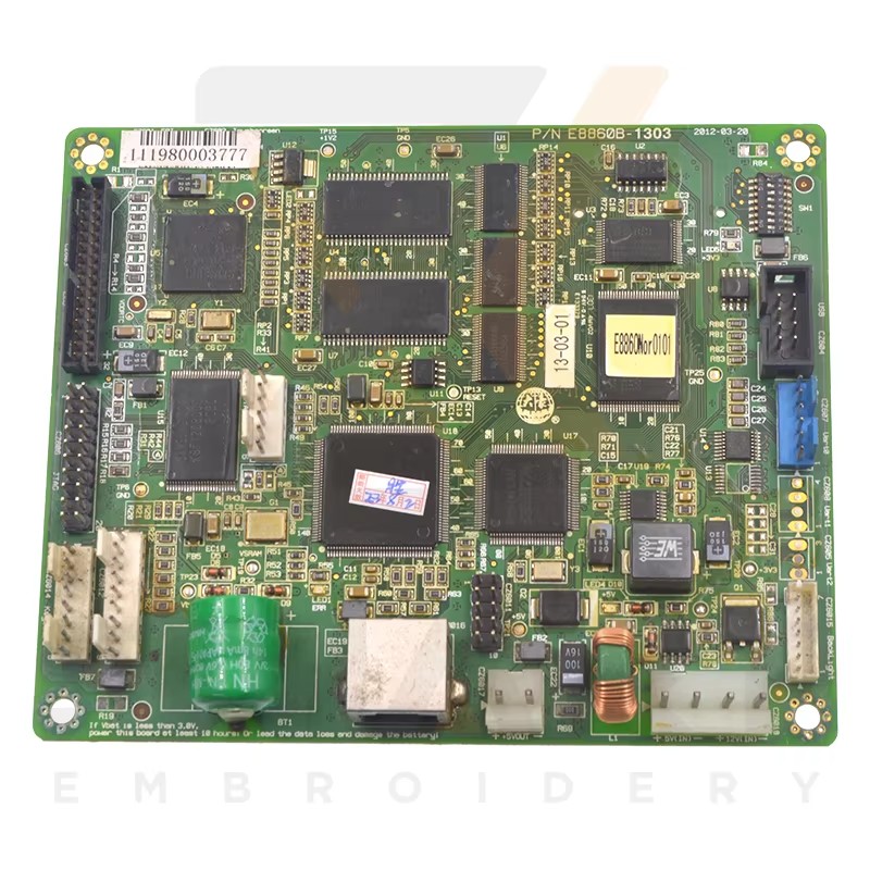 Korištena DAHAO E8860 CPU matična ploča za kinesku stroj za vezivanje EDH0101-E8860-U