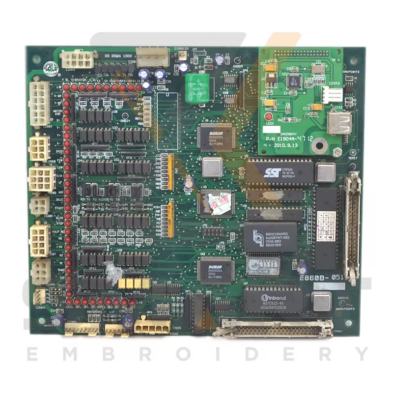 Korištena DAHAO E860 matična ploča CPU kartica kineski stroj za vezivanje dijelova EDH0101-E860-U